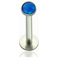 thumbnail image 3 of Labret Monroe design Push-In avec Dos en Émail Doux pour Confort et Synthétiseur Opalite, 3 of 11