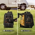 thumbnail image 4 of Maxpeedingrods 3500 Watt Portable Generator Inverter 3.2KW Gas Propane Dual Fuel Electric Start, 4 of 7