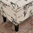 thumbnail image 4 of Pouf de Rangement Sydney Botanique, 4 of 8