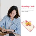 thumbnail image 4 of OUNONA Decorative 3D Dragon Graduation Card with Smooth Finish for Greeting and Celebration, 4 of 5