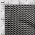 thumbnail image 2 of oneOone Polyester Spandex Black Fabric Geometric Sewing Material Print Fabric By The Yard 56 Inch Wide, 2 of 4