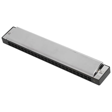 Harmonica, Instrument de Musique à Vent 24 Trous Haute Qualité Sonore avec Boîte de Rangement pour Adultes, Professionnels, Débutants et Étudiants