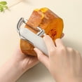 thumbnail image 3 of TOUMENY 3-in-1 Rotating Peeler Set, Ergonomic Kitchen Tool for Potatoes, Vegetables, and Fruits, Efficient Multi-Functional Peeling with Integrated Eye Remover, 3 of 5