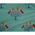 thumbnail image 4 of oneOone Polyester Lycra Fabric Bird & Tree Block Fabric Prints By Yard 56 Inch Wide, 4 of 4