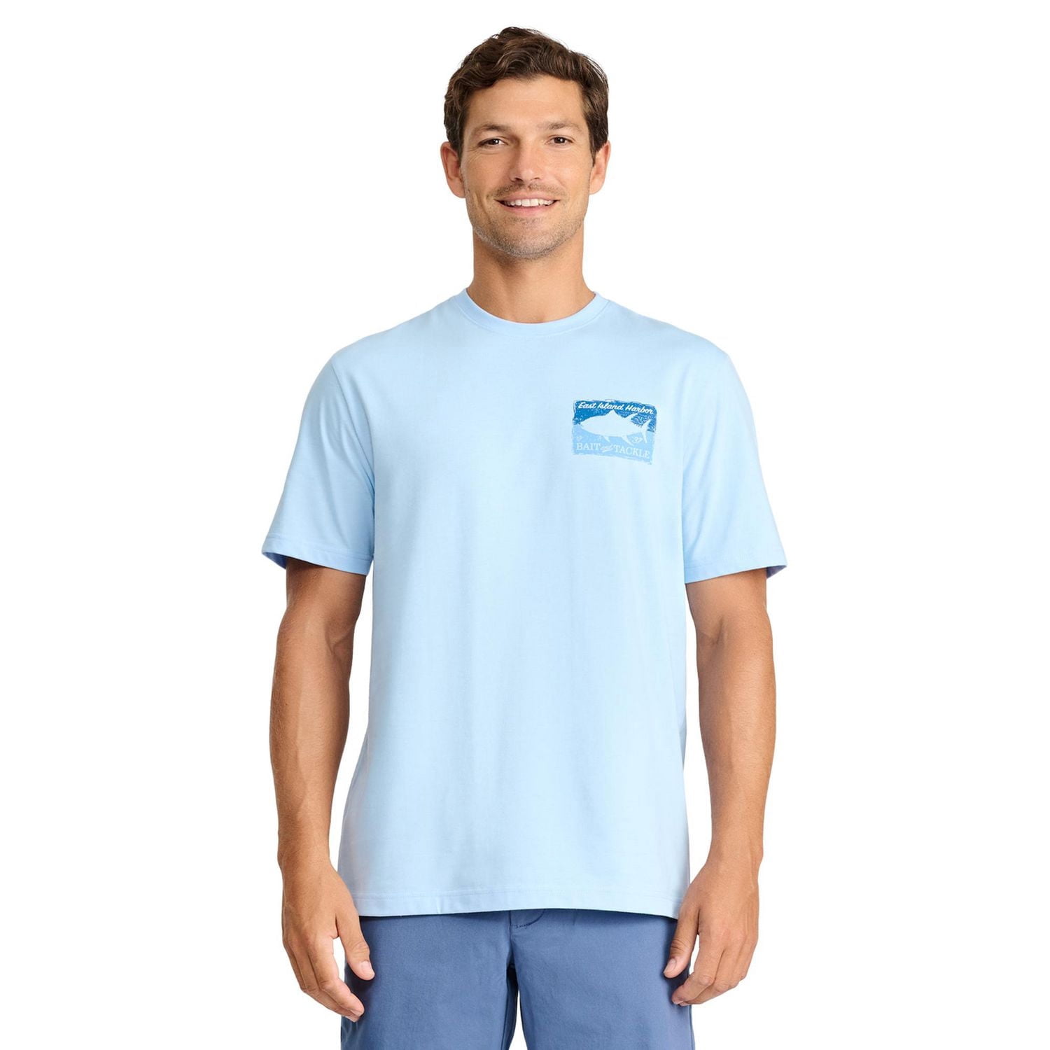 IZOD MENS SHORT SLEEVE GRAPHIC TEE