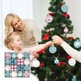 thumbnail image 2 of Pisexur Christmas Balls Ornaments for Xmas Tree, 44Pcs Shatterproof Christmas Tree Decorations, Tree Hanging Balls Christmas Balls Ornaments Set for Party Wedding Decoration, 2 of 6