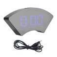 thumbnail image 1 of LED Electric Alarm Clocks, Large Display Clock  For Bedroom Office, Home And School White,Red,Green,Blue, 1 of 8