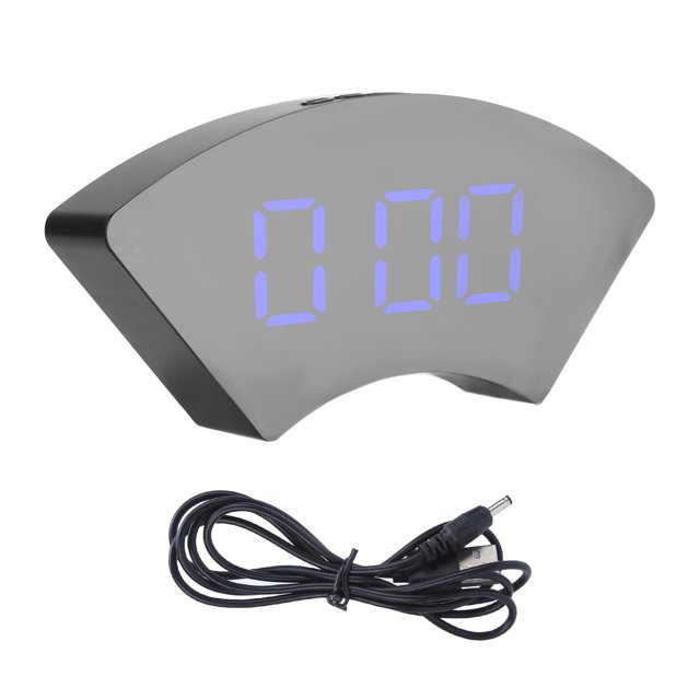 LED Electric Alarm Clocks, Large Display Clock For Bedroom Office, Home And School White,Red,Green,Blue