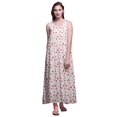 thumbnail image 1 of Bimba Robe de Nuit en Rayonne pour Femmes Maxi Imprimée Tenue de Sommeil Robe de Nuit-2x, 1 of 5