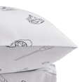 thumbnail image 3 of Bouclair Multicolour Kalo Hockey Print Sheet Set Double, 3 of 4