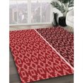 thumbnail image 3 of Ahgly Company Machine Washable Indoor Rectangle Transitional Red Area Rugs, 7' x 10', 3 of 7