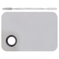 thumbnail image 3 of Makeup Mixing Palette,Stainless Steel Mixing Palette Mixing Palette Cosmetic Mixing Palette Exquisite Design, 3 of 14