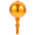 thumbnail image 1 of 1Pc Drapeau d'Or Pole Ball Pratique Drapeau Pole Topper Utile Drapeau Pole Accessoire, 1 of 9