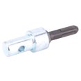thumbnail image 2 of Drill Bit Adapter, Square 4 Pits Electric Hammer Adapter, Durable For Connector Tool Diy Enthusiasts Electric Hammer To Earth Auger Workers, 2 of 8