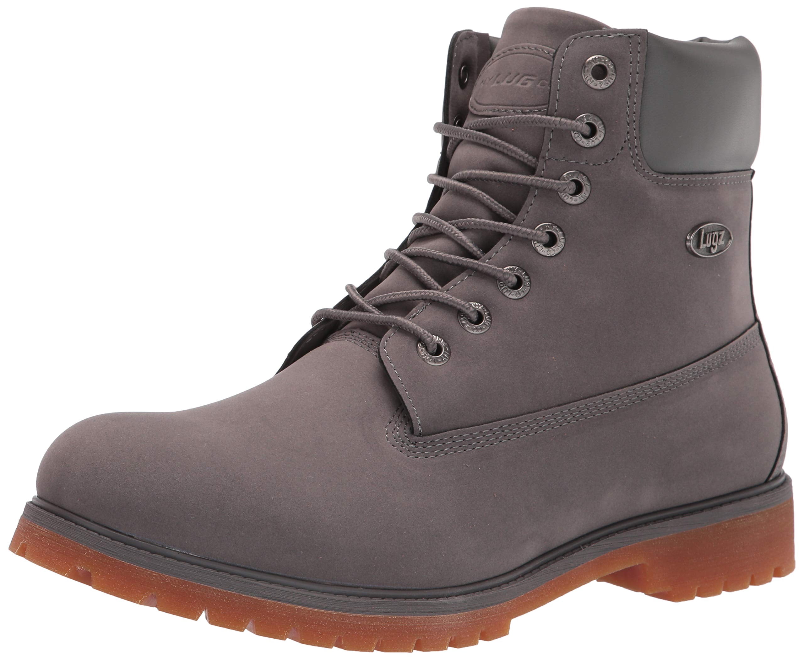 Lugz Men's Convoy Fashion Boot, Charcoal/Gum, 14