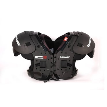 Barnett MARK III football shoulder pad pro, FB-LB, black color