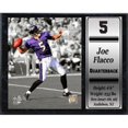 thumbnail image 1 of Encore Select 521-78 Plaque Stat 12 x 15 - Joe Flacco Baltimore Ravens, 1 of 1