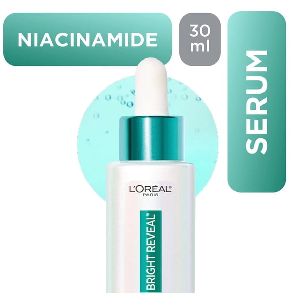 Bright Reveal Niacinamide Face Serum, With Ferulic + Amino Sulfonic Acids