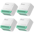 thumbnail image 1 of (4 Pcs) MINIR4M Interrupteur Alexa WiFi Intelligent 2 Voies - Module de Commutation WiFi Mat, Compatible avec Alexa, Google Home Assistant, Télécommande via Application eWeLink, 1 of 5