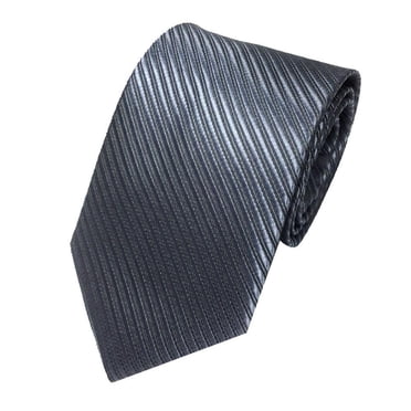 Inclusive Sizing Mens Classic Jacquard Woven Striped Necktie Men's Tie Party Wedding Tie - Hontri