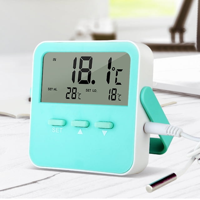 LSLJS Indoor And Outdoor-Thermometers Fish Tank Aquarium Crawling Pet Cold Storage Temperature Electronic Temperature Band Probe, Electronic Thermometer