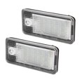 thumbnail image 3 of Led License Lamp  License Plate Light 2pcs 3W 12V LED Beads License Plate LED Light Lamp For  A3, 3 of 8