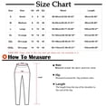 thumbnail image 3 of RKSTN Womens Pants Woman Solid Color Cotton And Linen Drawstring Elastic Waist Long Straight Pants Soft Loose Straight Leg Hiking Pants, 3 of 4
