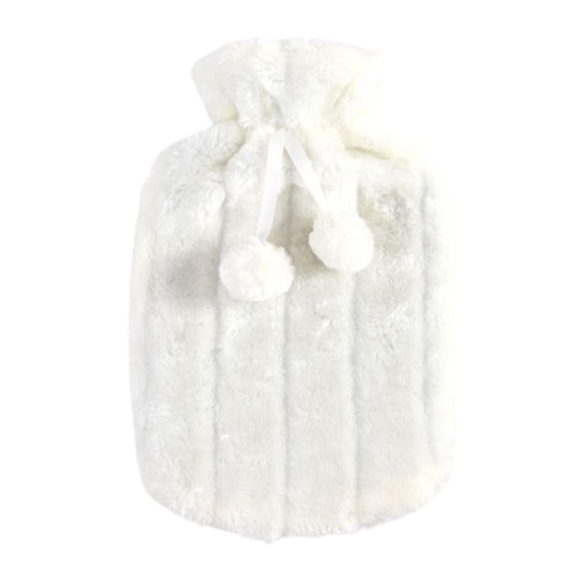 Hot Water Bottle with Cover 2L Hot Water Bottle Artificial Plush Cloth Hot Water Bottle Thermotherapy Cold Protection Detachable Hand Warmer Hot Water Bottle Hot and Cold Water Bottle