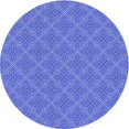 thumbnail image 1 of Ahgly Tapis Rond Lavable en Machine Intérieur Transitionnel Bleu Ciel, 6 Pieds Rond, 1 of 7