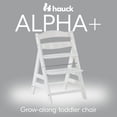 thumbnail image 4 of hauck Alpha High Chair Tray Table Compatible with Alpha+ and Beta+, White, 4 of 7