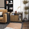 thumbnail image 2 of PawHut Boîte à Litière Cachée pour Chat avec Tapis à Gratter, Portes, Rangement, 2 of 10
