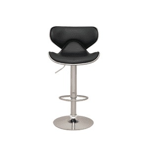 Nicer Furniture Black Swivel Bar Stool