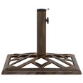 thumbnail image 2 of vidaXL Umbrella Base Bronze 44x44x31 cm Cast Iron, 2 of 5
