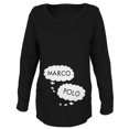 thumbnail image 1 of Polo Marco Jumeaux Maternité Doux Manches Longues T-Shirt, 1 of 1
