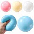 thumbnail image 4 of Big Yellow Dough Ball - Ultra-Soft Slow Rising Squishy Fluid Cheese Ball , Stress Relief Fidget, Focus & Relaxation, 4 of 4