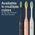 thumbnail image 3 of Philips One by Sonicare Rechargeable Toothbrush, Black, HY1200, 3 of 9