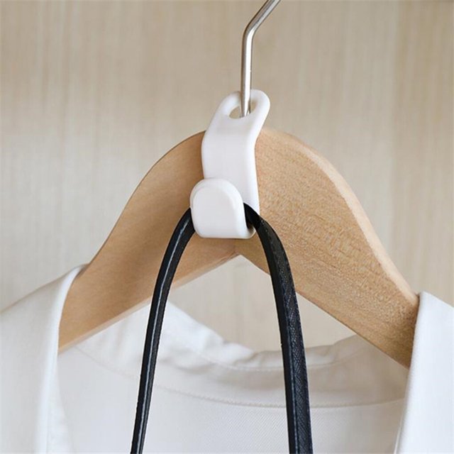 6 Pcs Crochet de Connexion Multicouche en Plastique pour Cintre de Garde-Robe Économiseur d'Espace en Cascade