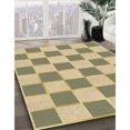 thumbnail image 3 of Ahgly Company Tapis Rectangulaire Lavable en Machine Intérieur Transitionnel Marron, 3 Pieds x 5 Pieds, 3 of 7