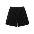 thumbnail image 2 of AherBiu Womens Summer Shorts Loose Fitting Elastic Waisted Comft Soft Shorts Oversized Sleeping Home Shorts, 2 of 7