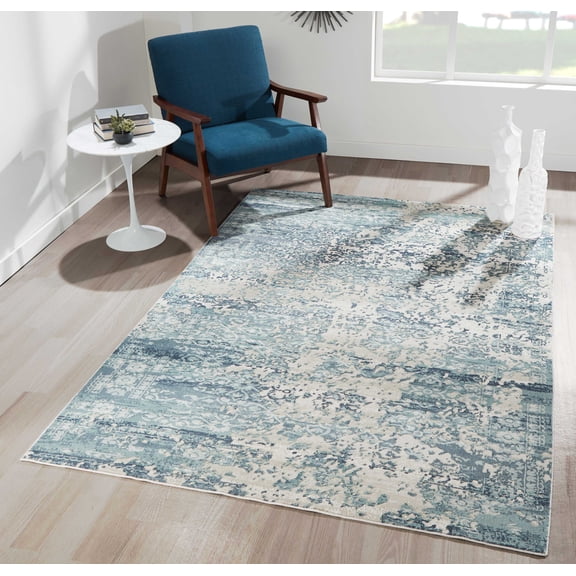 ECARPET Delphine Tapis pour Salon, Chambre, Salle A Manger, Entrée, Couloir et Plus Encore.