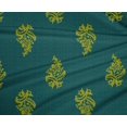 thumbnail image 4 of oneOone Polyester Lycra Fabric Leaves & Floral Block Print Fabric By Yard 56 Inch Wide, 4 of 4