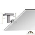 thumbnail image 4 of Rectangle Square Gold Pivot Mirror Adjustable Moving &amp; Tilting Wall Mirror | 24" X 36", 4 of 9