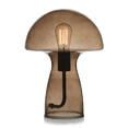 thumbnail image 3 of Bouclair Brown Glass Mushroom Table Lamp, 3 of 10