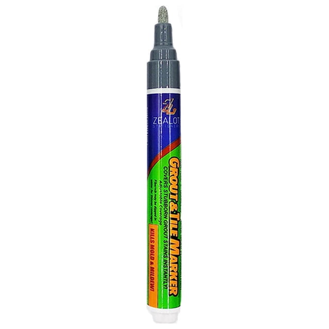 Pompotops Tile Space Repair Color Pen,Tile Beautiful Seam Pen Bathroom Waterproof Floor And Floor Tile Space Decontamination Pen 10ML Clearance