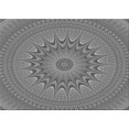 thumbnail image 1 of Ahgly Tapis Rectangulaire Lavable en Machine Intérieur Transitionnel Gris Carbone, 3 Pieds x 5 Pieds, 1 of 7