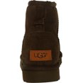 thumbnail image 3 of Ugg Women's Classic Mini II Leather Chocolate Ankle-High Suede Boot - 5 M, 3 of 3