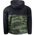 thumbnail image 2 of ShirtBANC Men‘s Windbreaker Jacket Hooded Lightweight Water Resistant Raincoat, 2 of 5