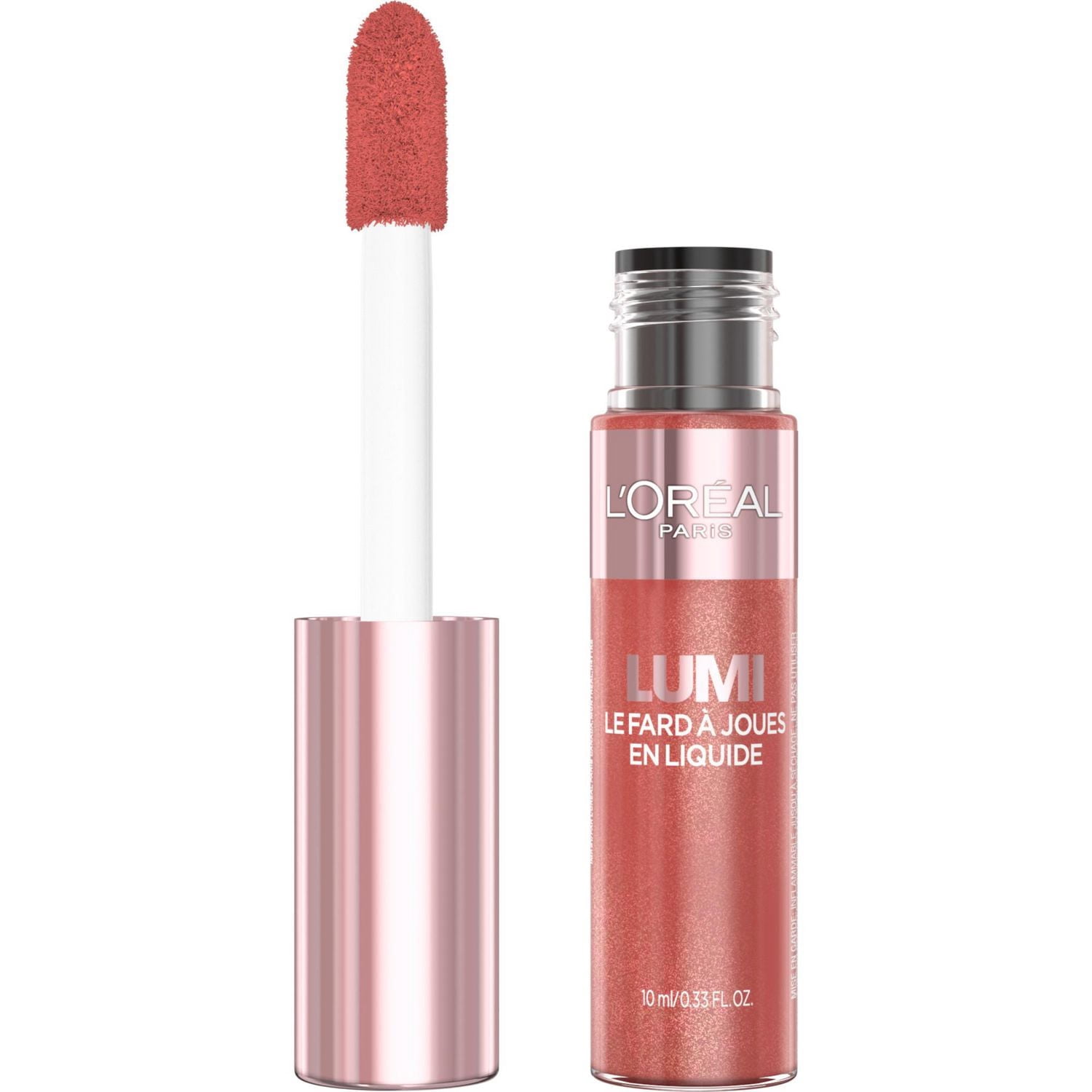 L'Oreal Paris Lumi le Fard à Joues Liquide, Couleur Intense Modulable