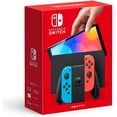 thumbnail image 1 of Nintendo Switch Console - OLED Model with Neon Blue and Red Joy-Con (Japanese Version), 1 of 4