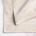 thumbnail image 2 of hometrends Solid 100% Cotton Bath Towel, 1 Piece, 550 GSM, Highly Absorbent & Soft Bathroom Towel, Cream, 2 of 3